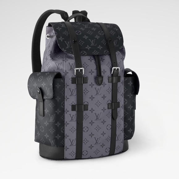 Louis Vuitton Christopher MM Monogram Eclipse Backpack - Picture 4 of 13